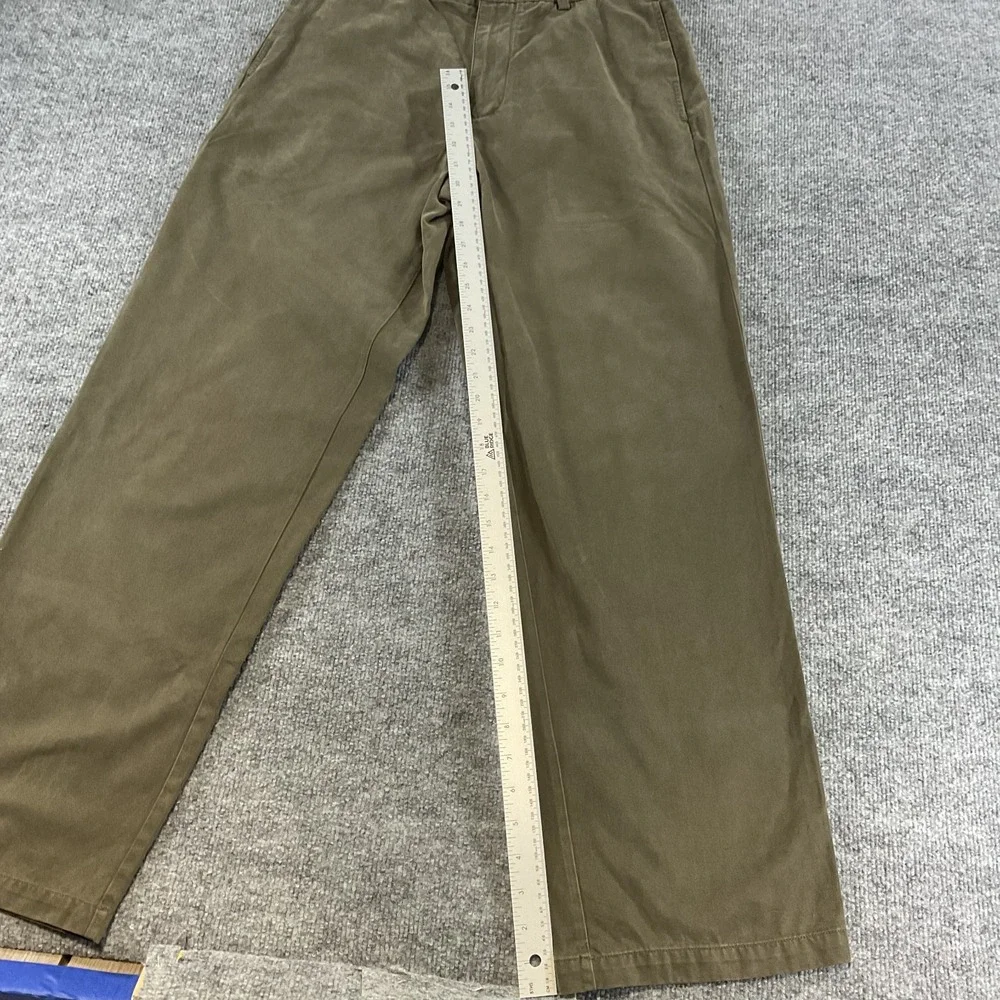 Tommy Bahama Relax Fit Dress Pants 32x32 Olive Green Tencel Lyocell Blend Made